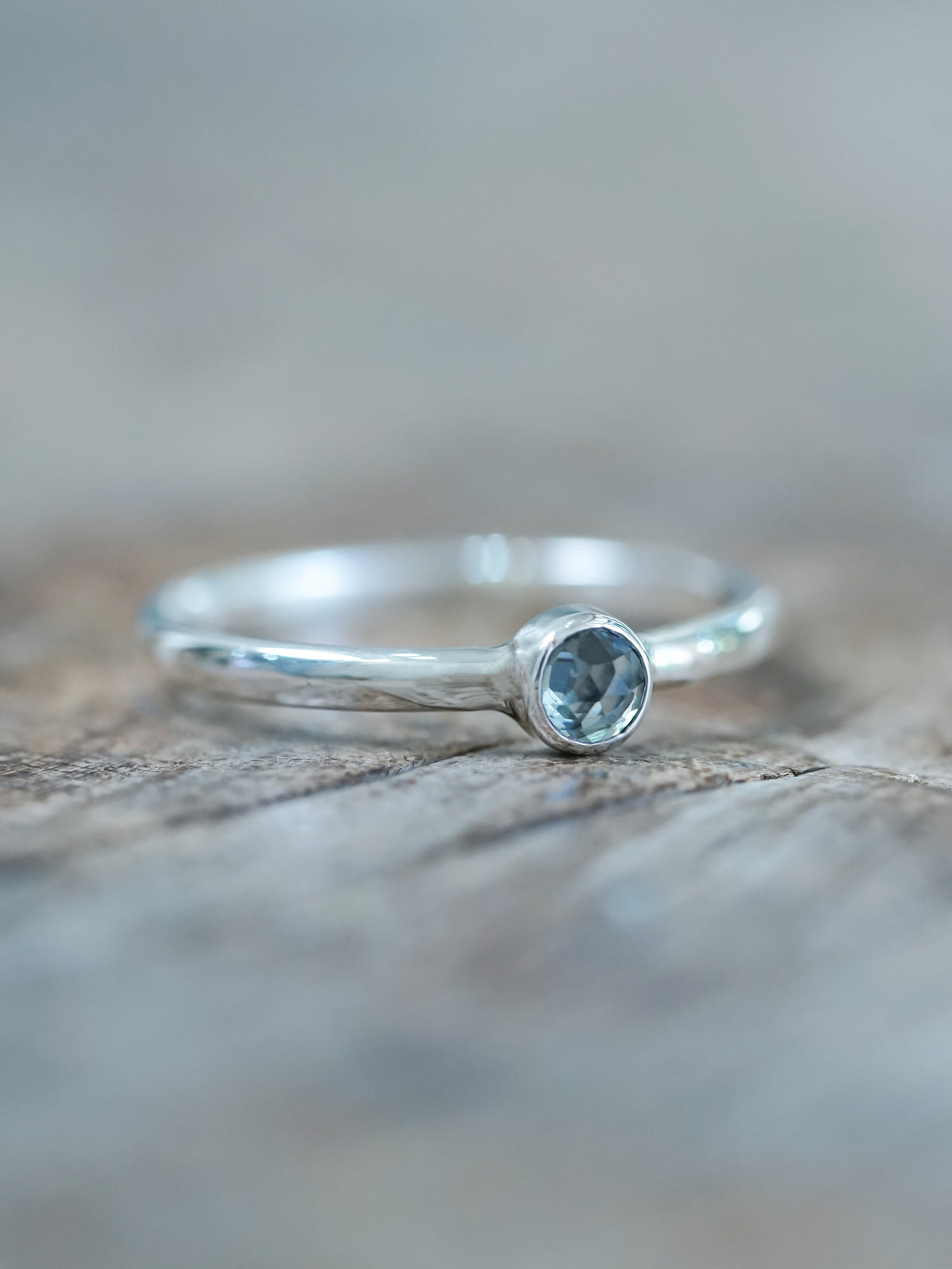 Rose Cut Sapphire Ring - Gardens of the Sun | Ethical Jewelry