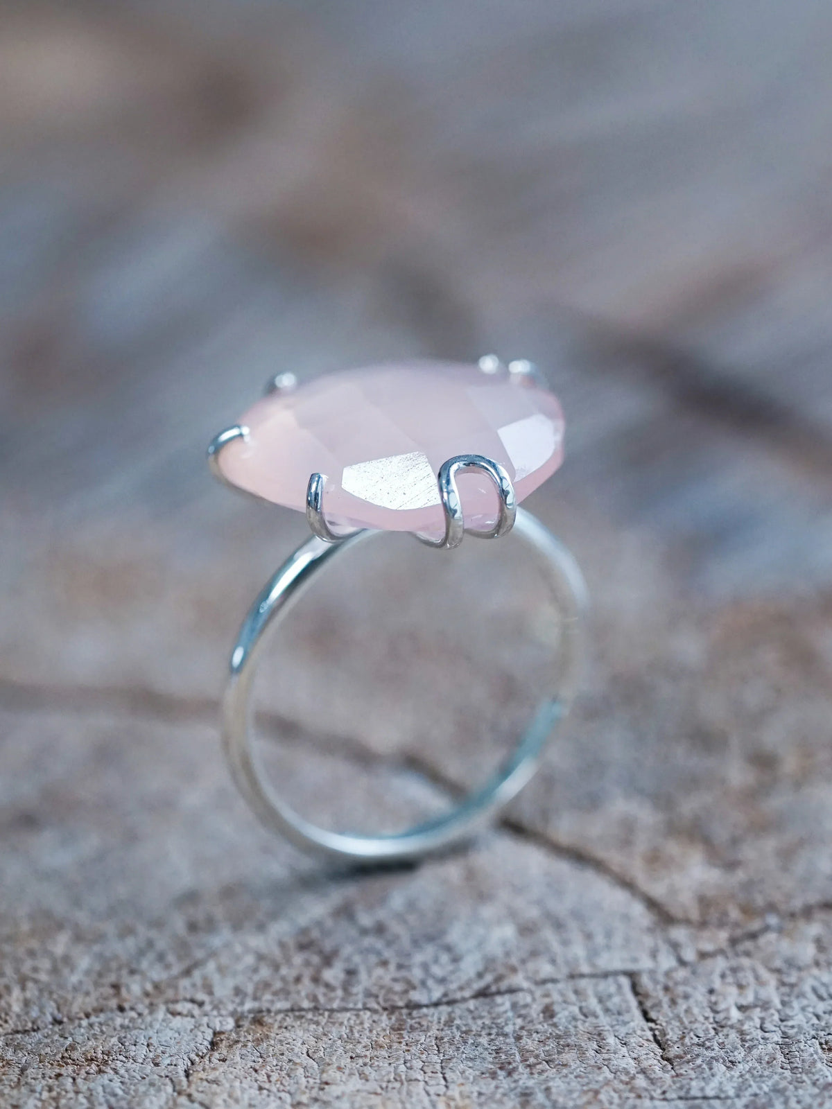 Rose Quartz Ring