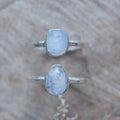 Rose Cut Moonstone Ring