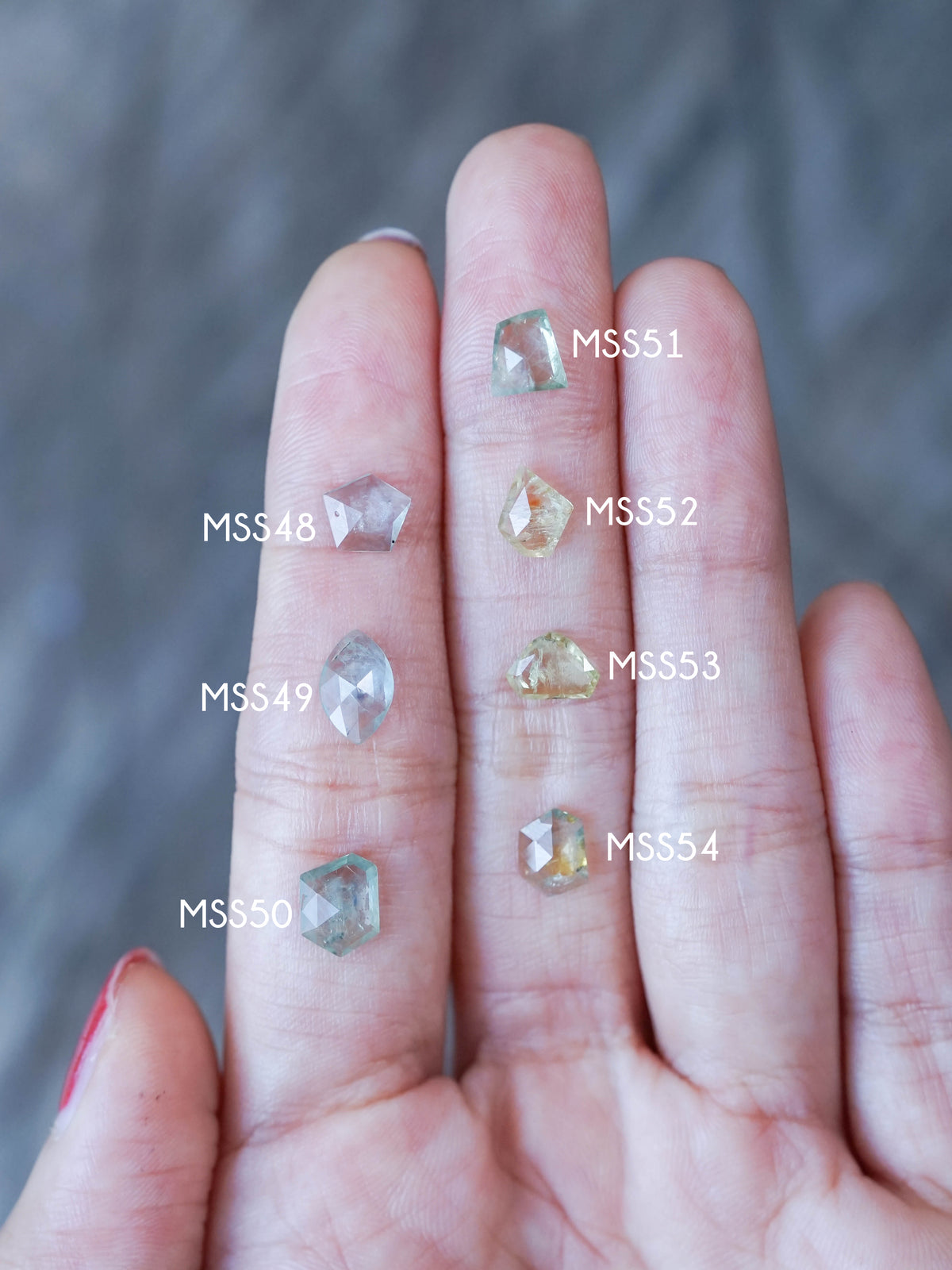 Custom Rose Cut Montana Sapphire Ring in Silver