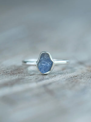 Rough Borneo Sapphire Ring