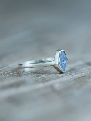 Rough Borneo Sapphire Ring