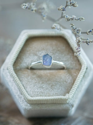 Rough Borneo Sapphire Ring