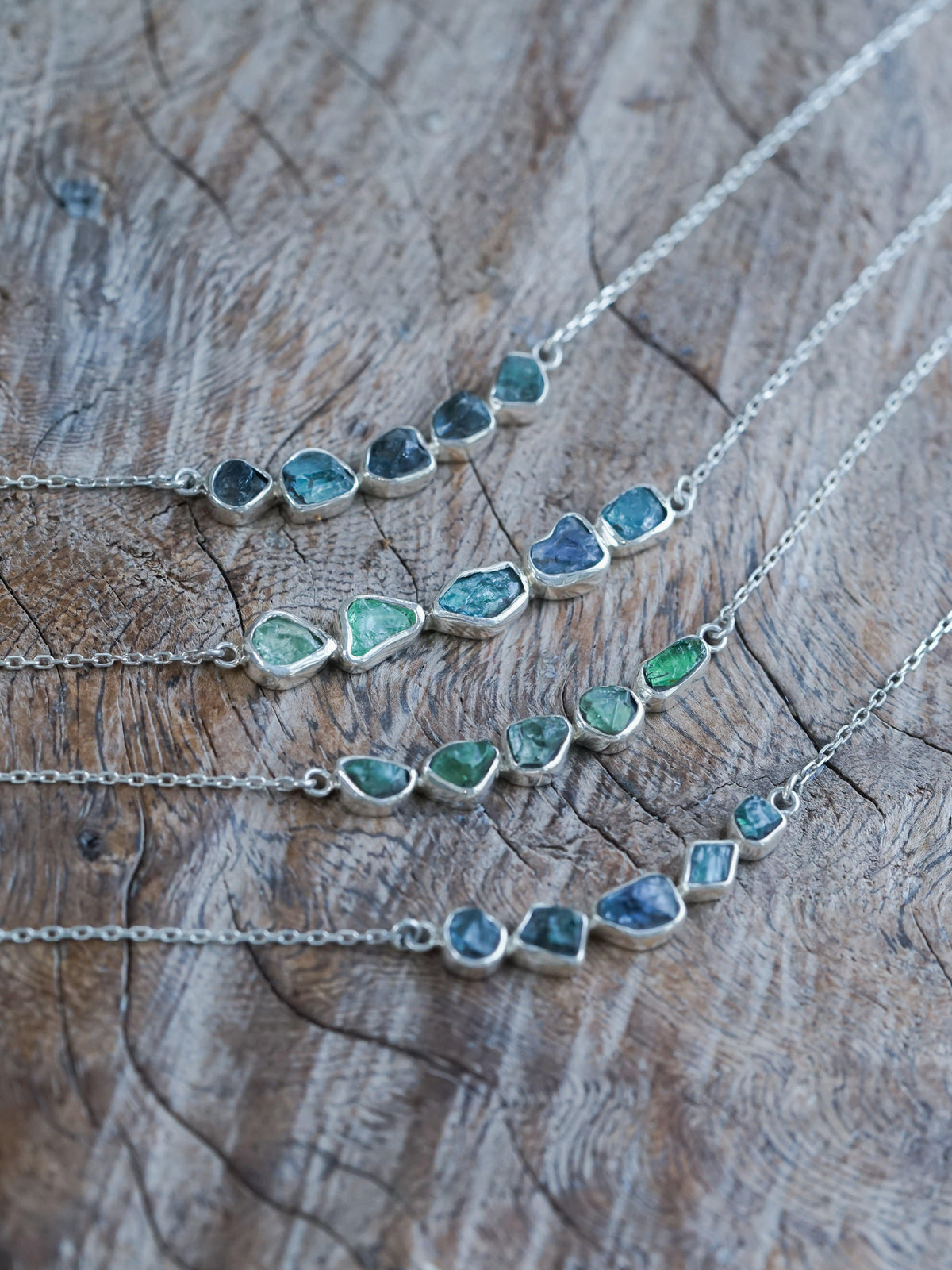 Rough Kornerupine Necklace - Gardens of the Sun | Ethical Jewelry