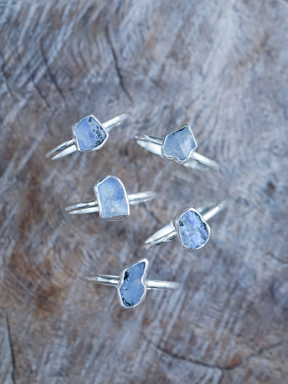 Rough Moonstone Ring - Gardens of the Sun | Ethical Jewelry