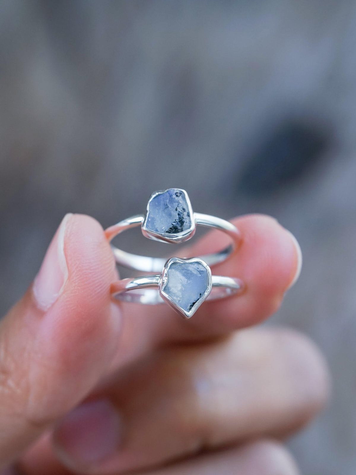 Rough Moonstone Ring - Gardens of the Sun | Ethical Jewelry