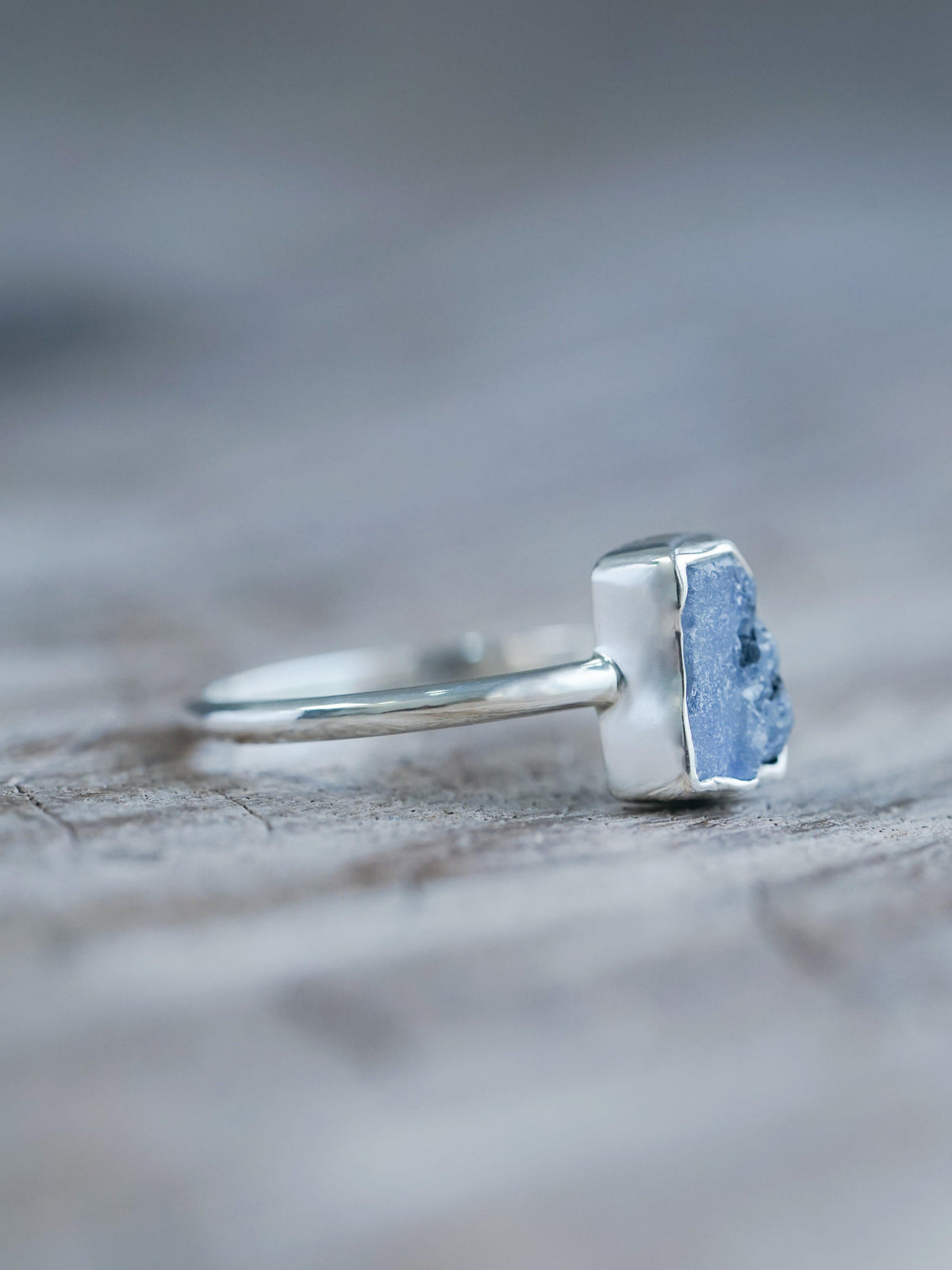 Rough Moonstone Ring - Gardens of the Sun | Ethical Jewelry