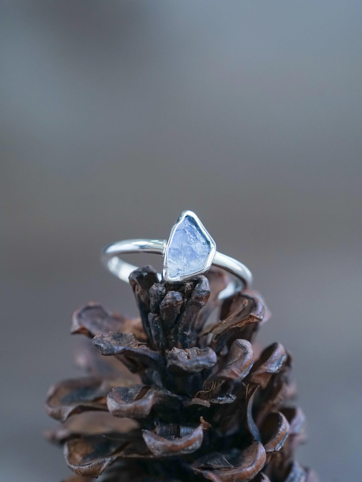 Rough Moonstone Ring - Gardens of the Sun | Ethical Jewelry