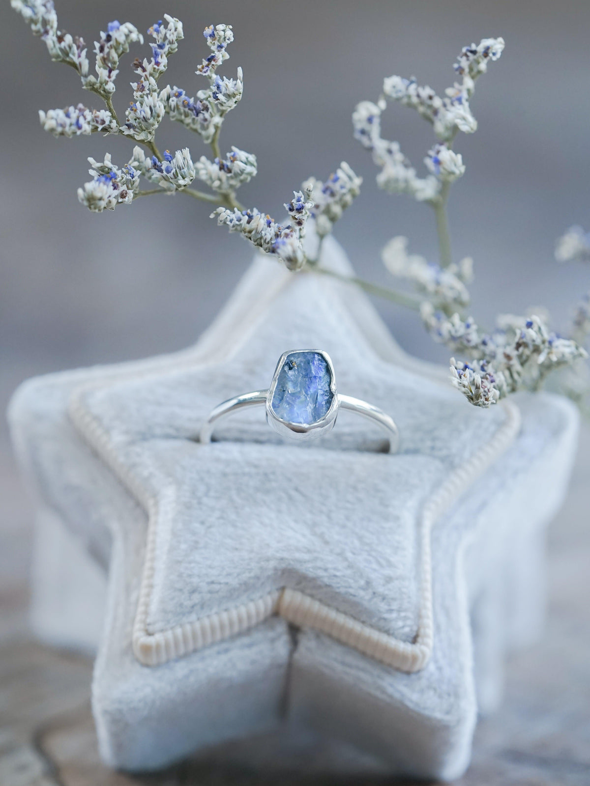 Rough Moonstone Ring - Gardens of the Sun | Ethical Jewelry