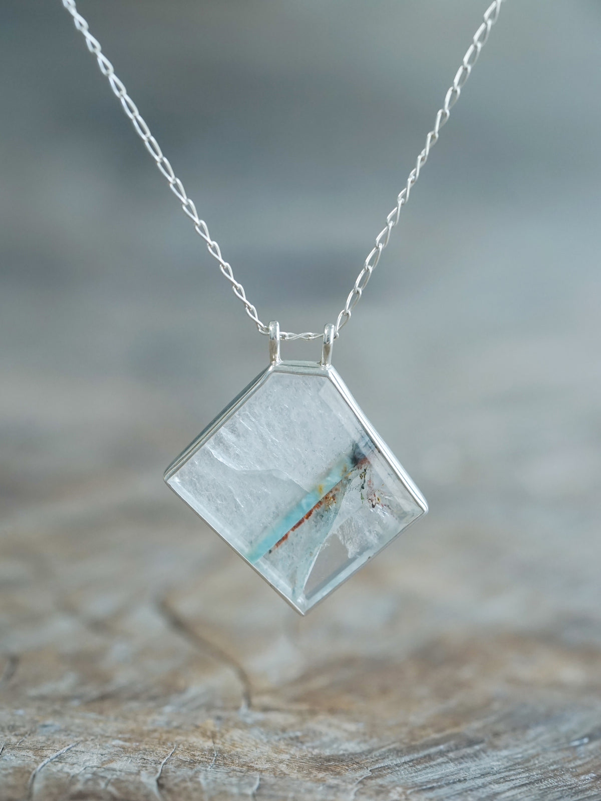 Rutilated Quartz Necklace