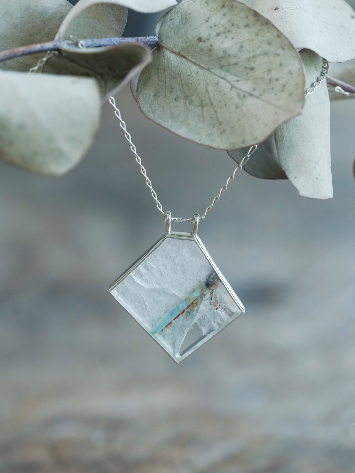 Rutilated Quartz Necklace