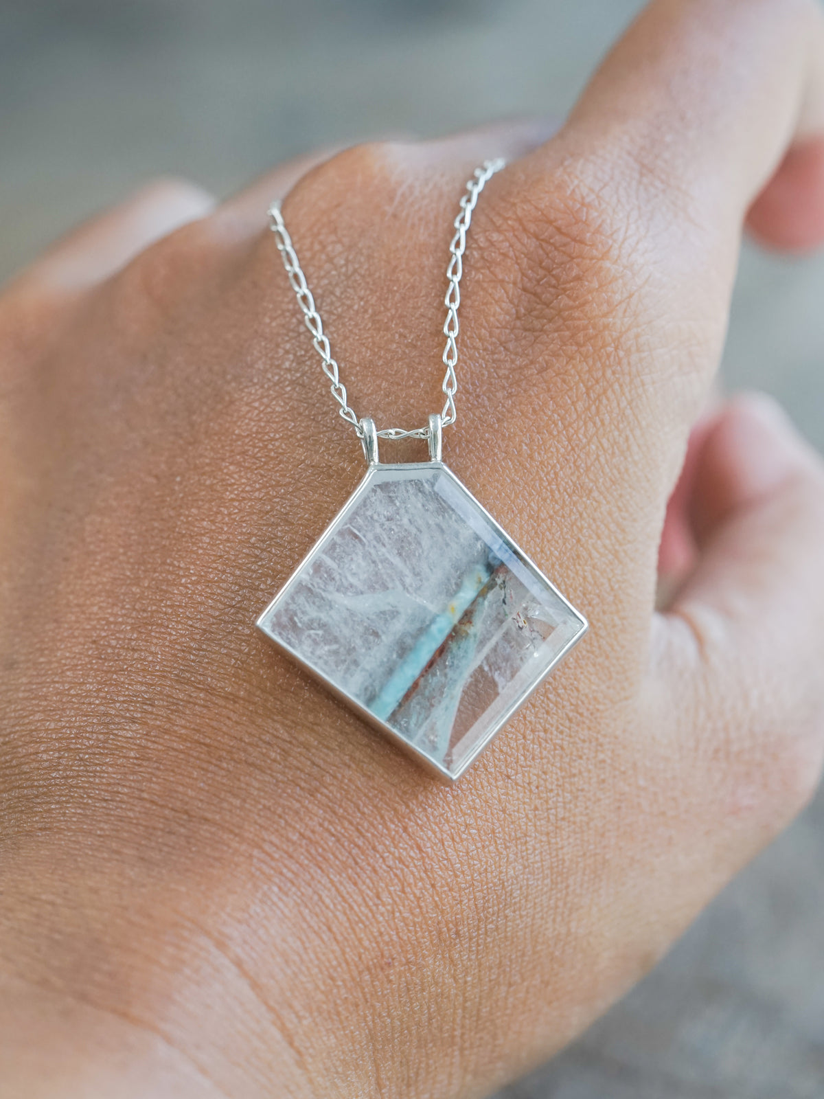 Rutilated Quartz Necklace