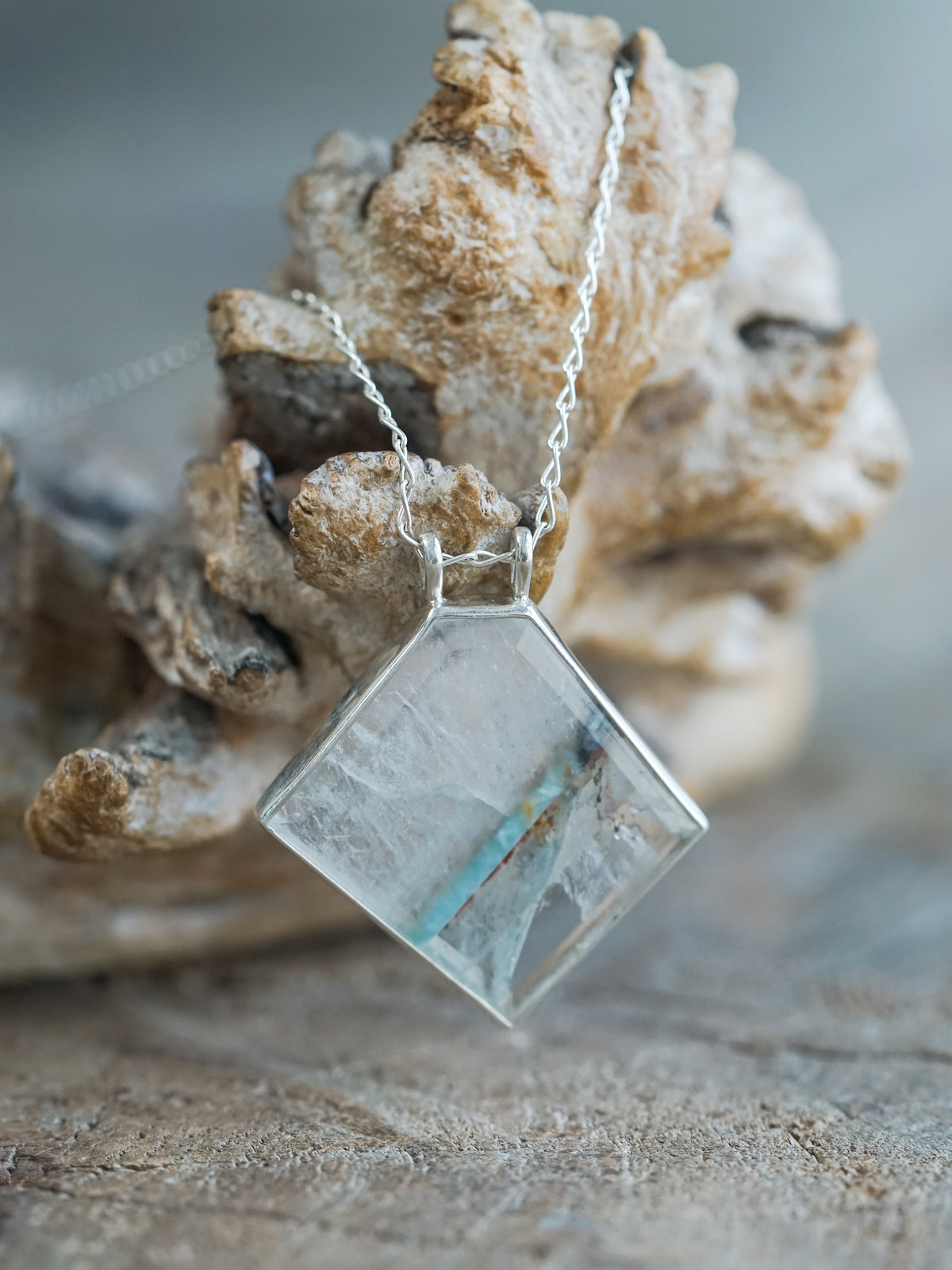 Rutilated Quartz Necklace