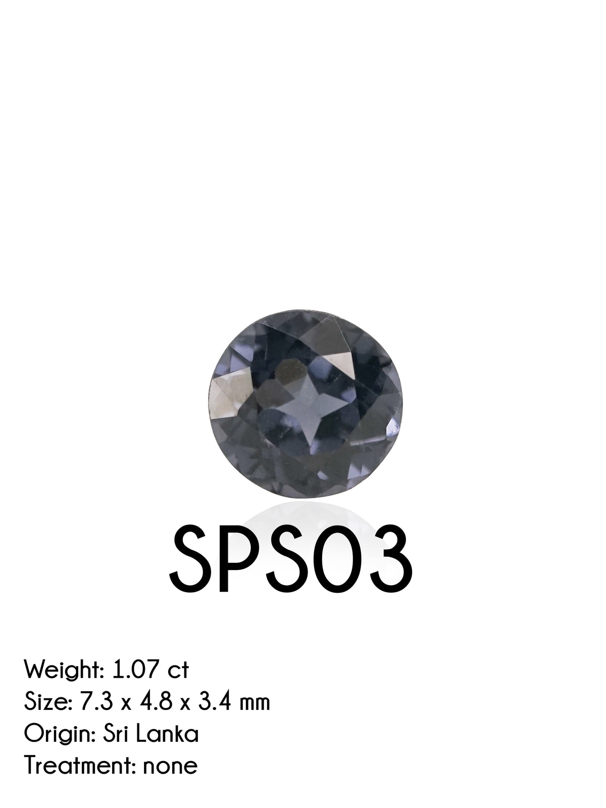 Custom Spinel Ring or Necklace in Silver