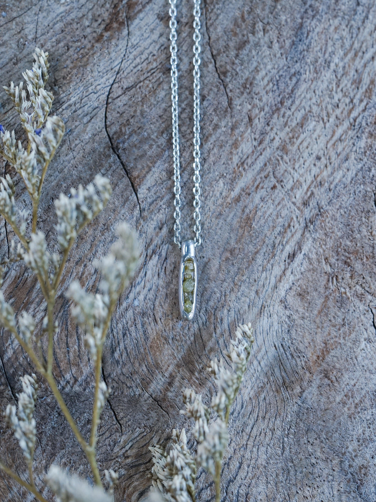 Raw Yellow Diamond Necklace with Hidden Gems - Gardens of the Sun | Ethical Jewelry