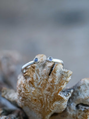 Open Labradorite Ring - Size 8.5