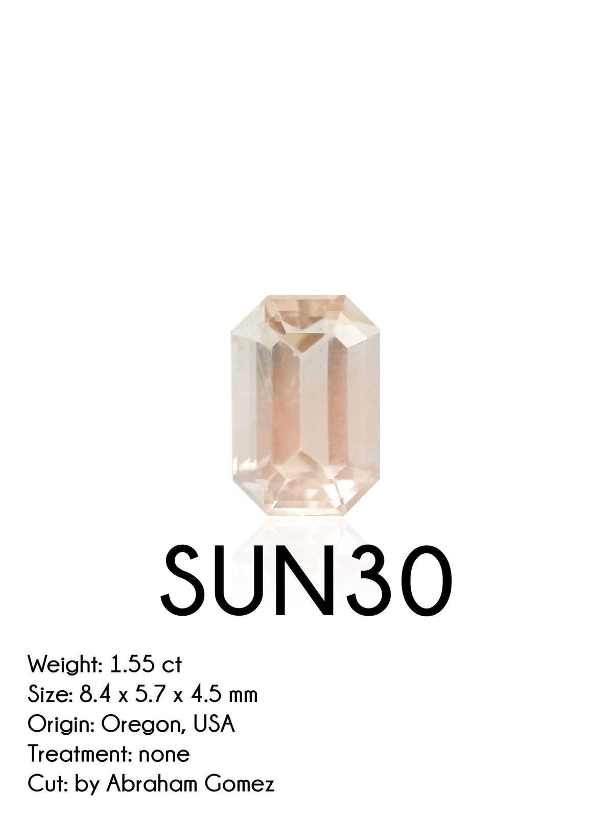 Custom Oregon Sunstone Ring in Gold