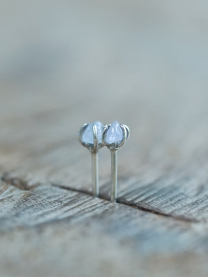 Sapphire Pebble Earrings