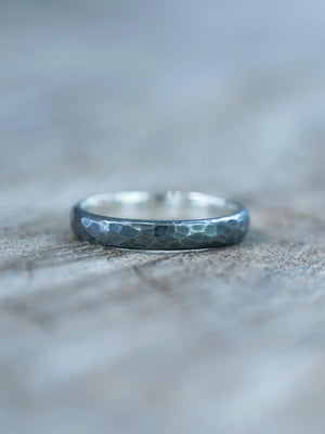 Turtle Wedding Ring in Silver - Gardens of the Sun | Ethical Jewelry