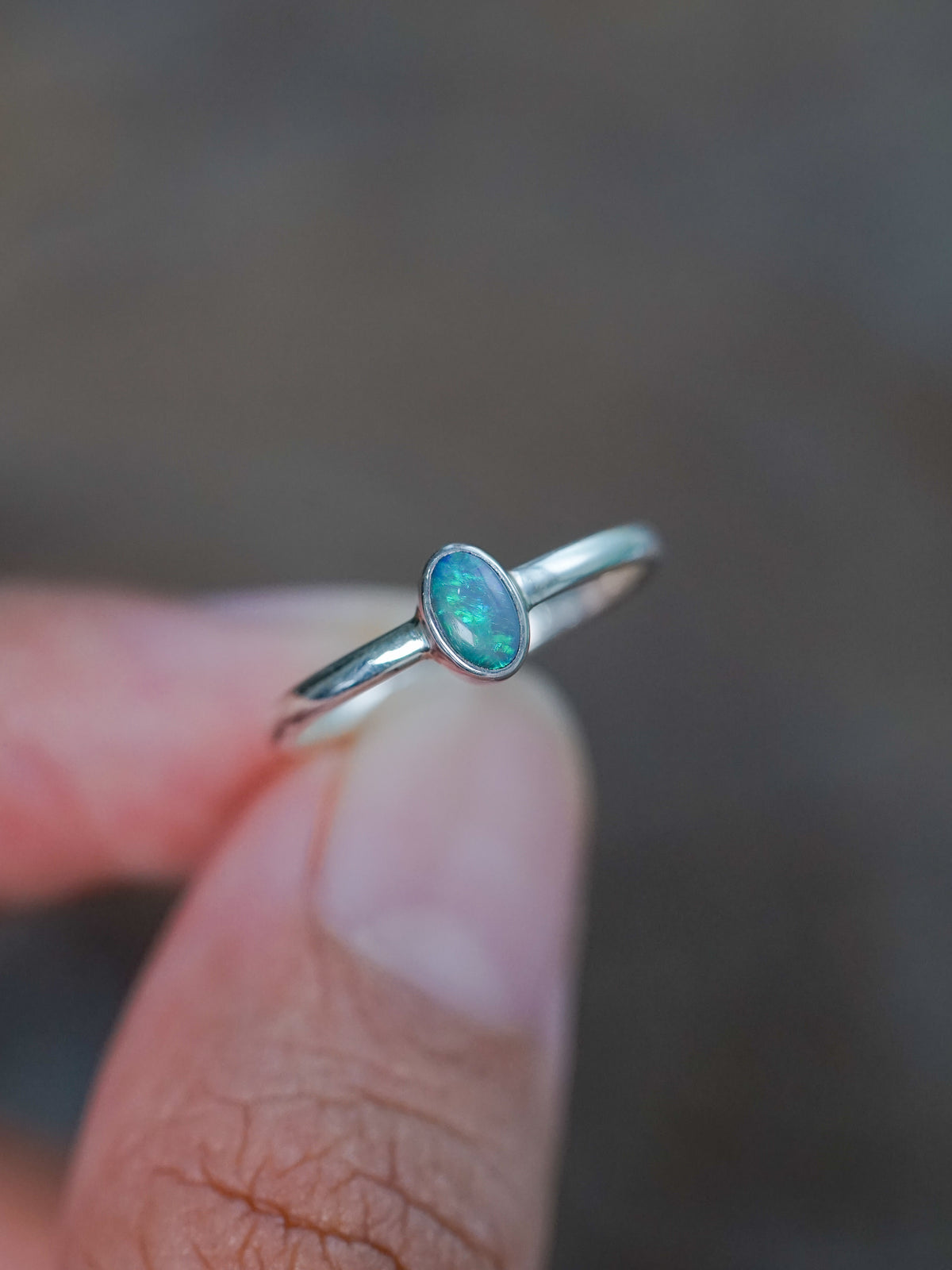 Small Opal Ring