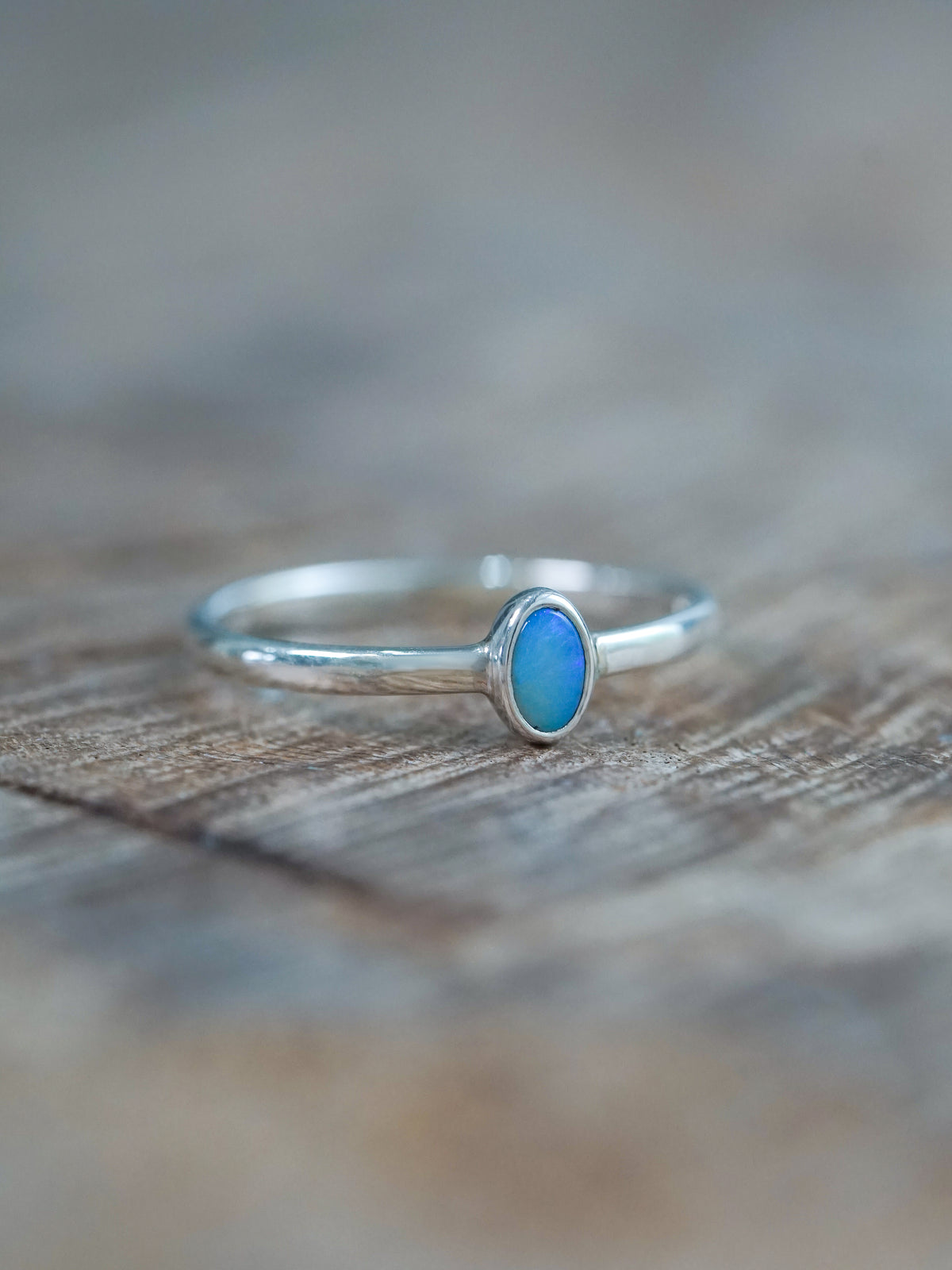 Small Opal Ring