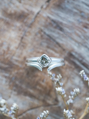 Square Tourmaline Ring Set