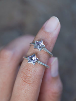 Star Ametrine Ring - size 7 & 8.5