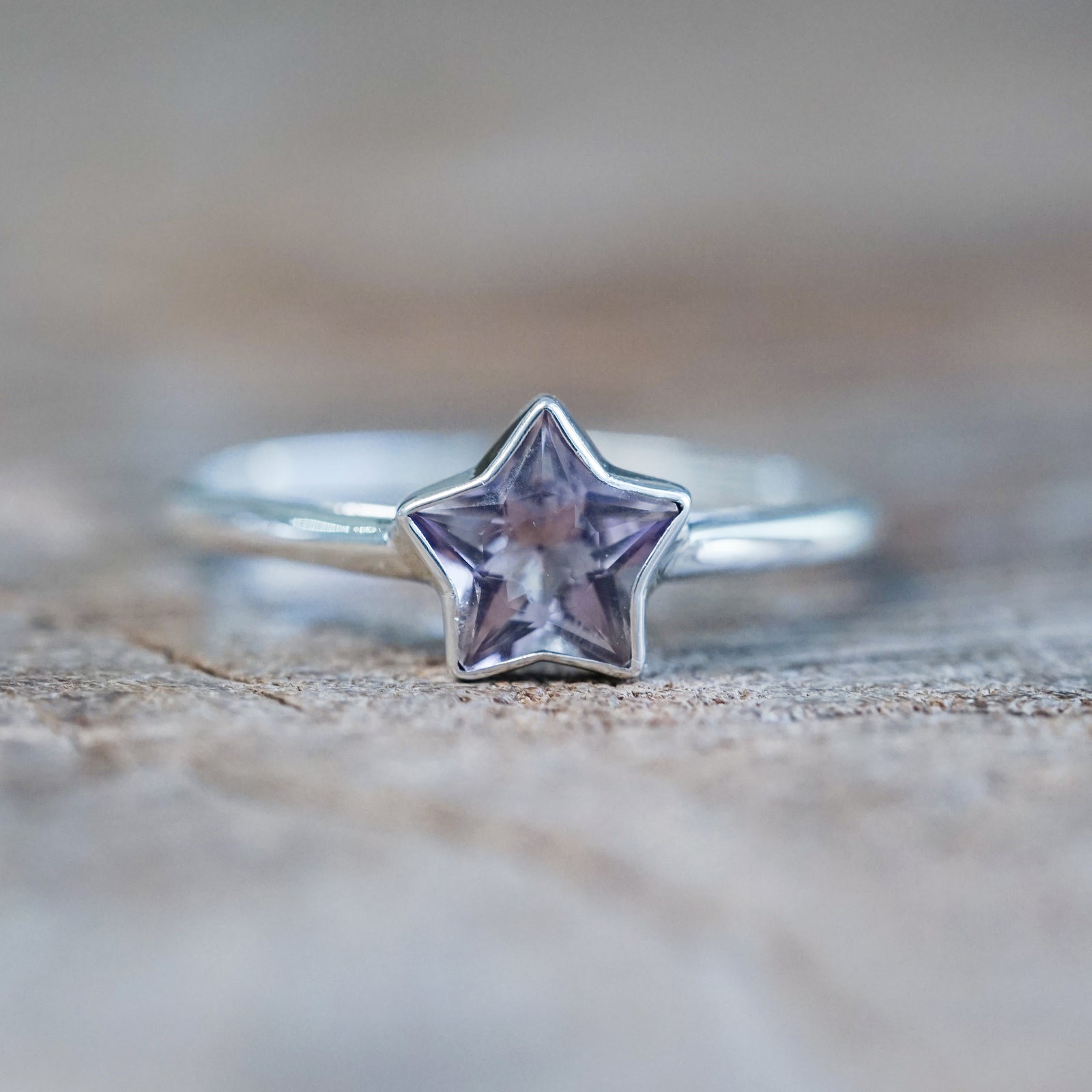 Star Ametrine Ring - size 7 & 8.5