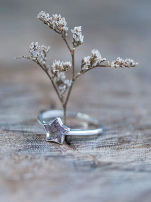 Star Ametrine Ring - size 7 & 8.5