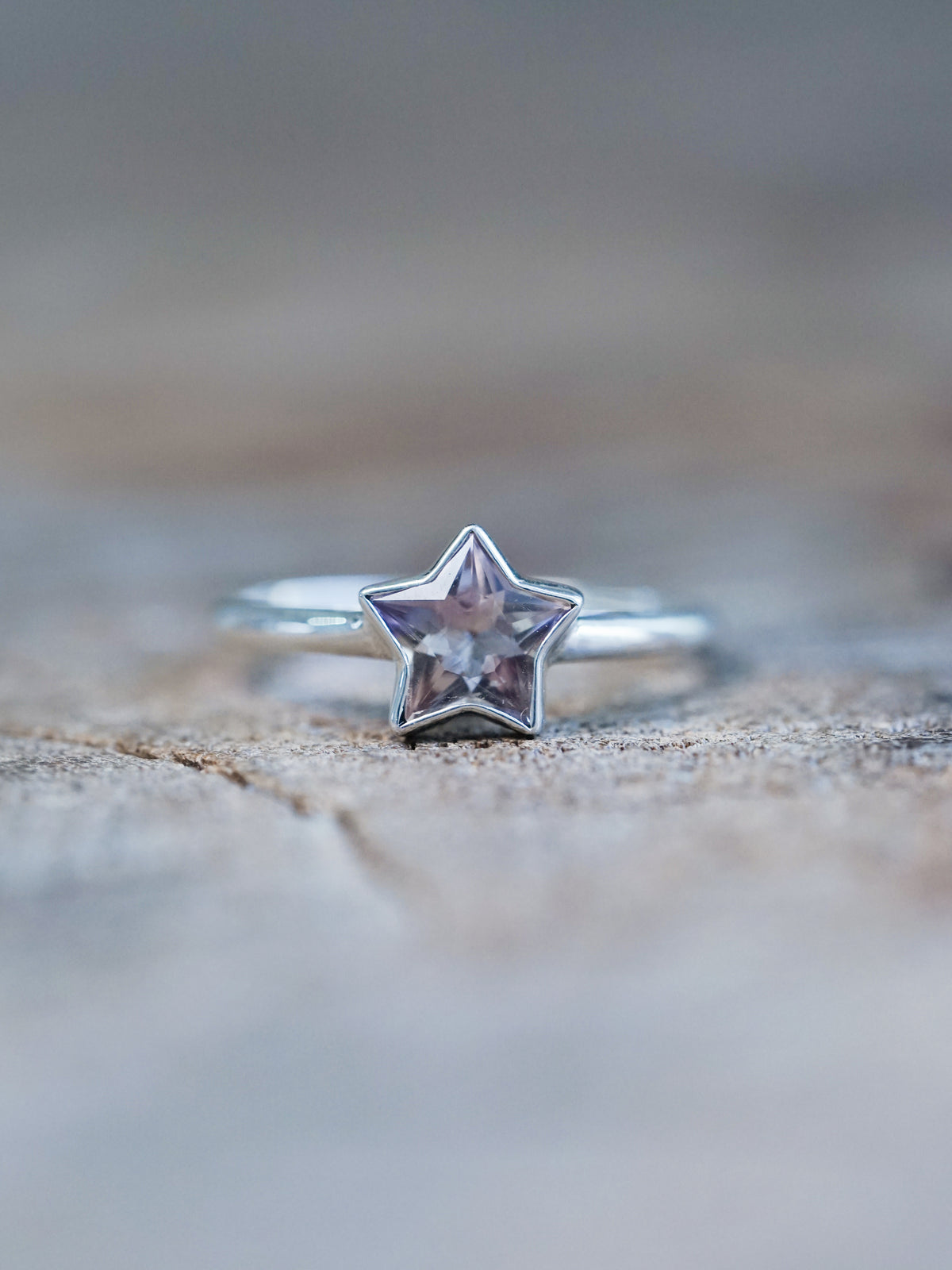 Star Ametrine Ring - size 7 & 8.5