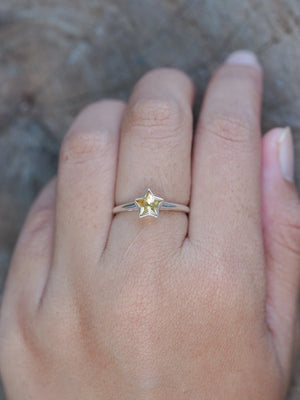 Star Garnet Ring