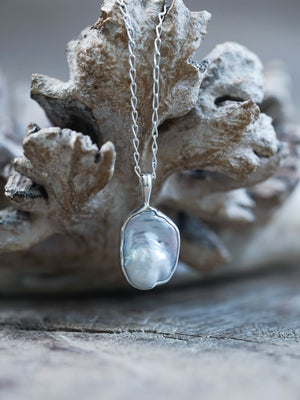 Sterling Silver Freshwater Pearl Necklace