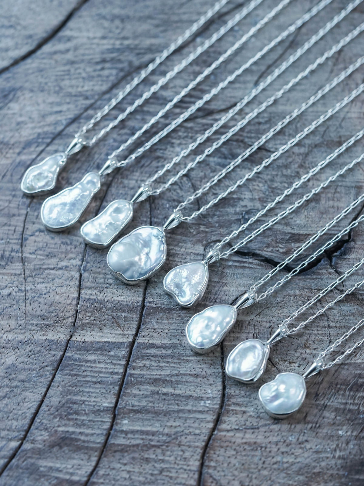 Sterling Silver Freshwater Pearl Necklaces