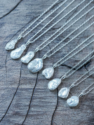 Sterling Silver Freshwater Pearl Necklaces