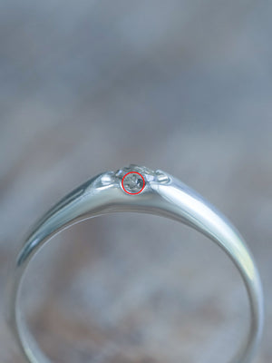 Sustainable Floral Diamond Ring 