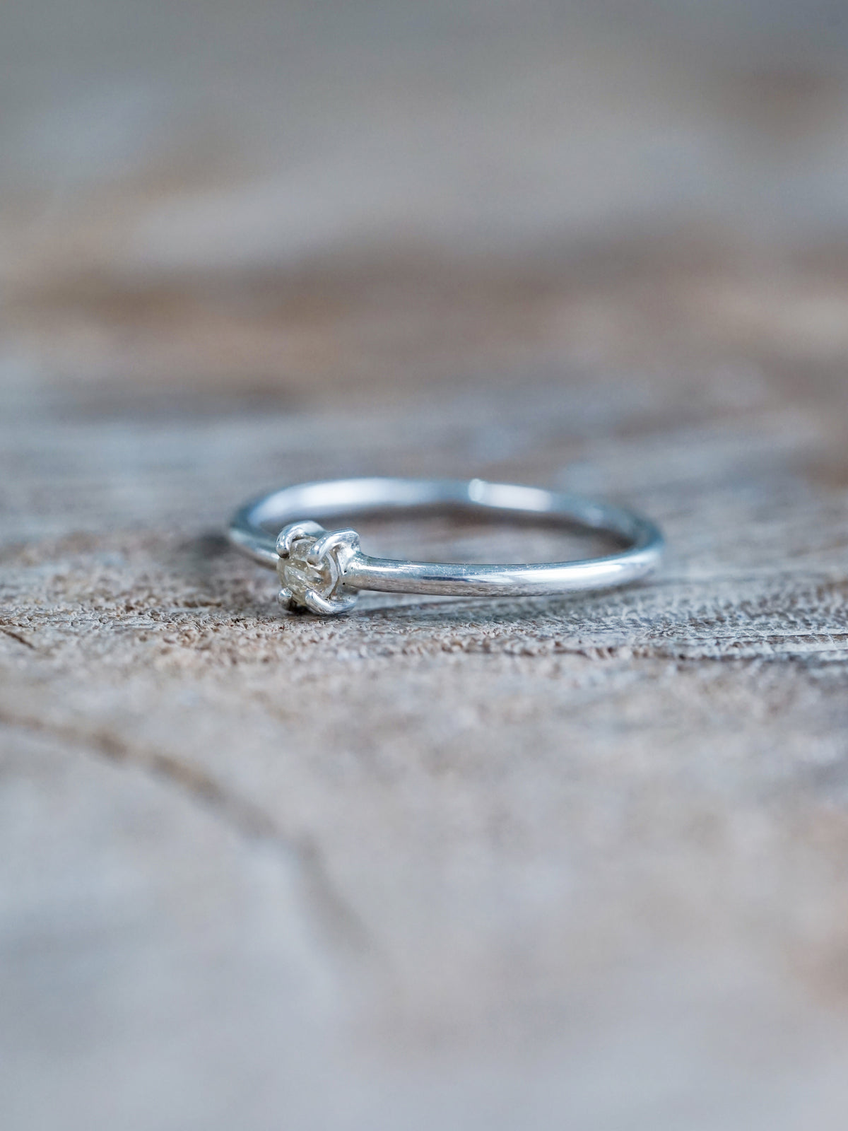 Tiny Diamond Ring