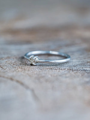 Tiny Diamond Ring
