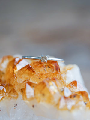Tiny Diamond Ring