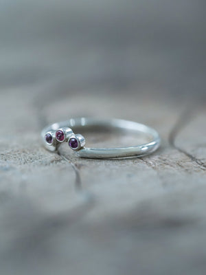 Tourmaline Crown Ring