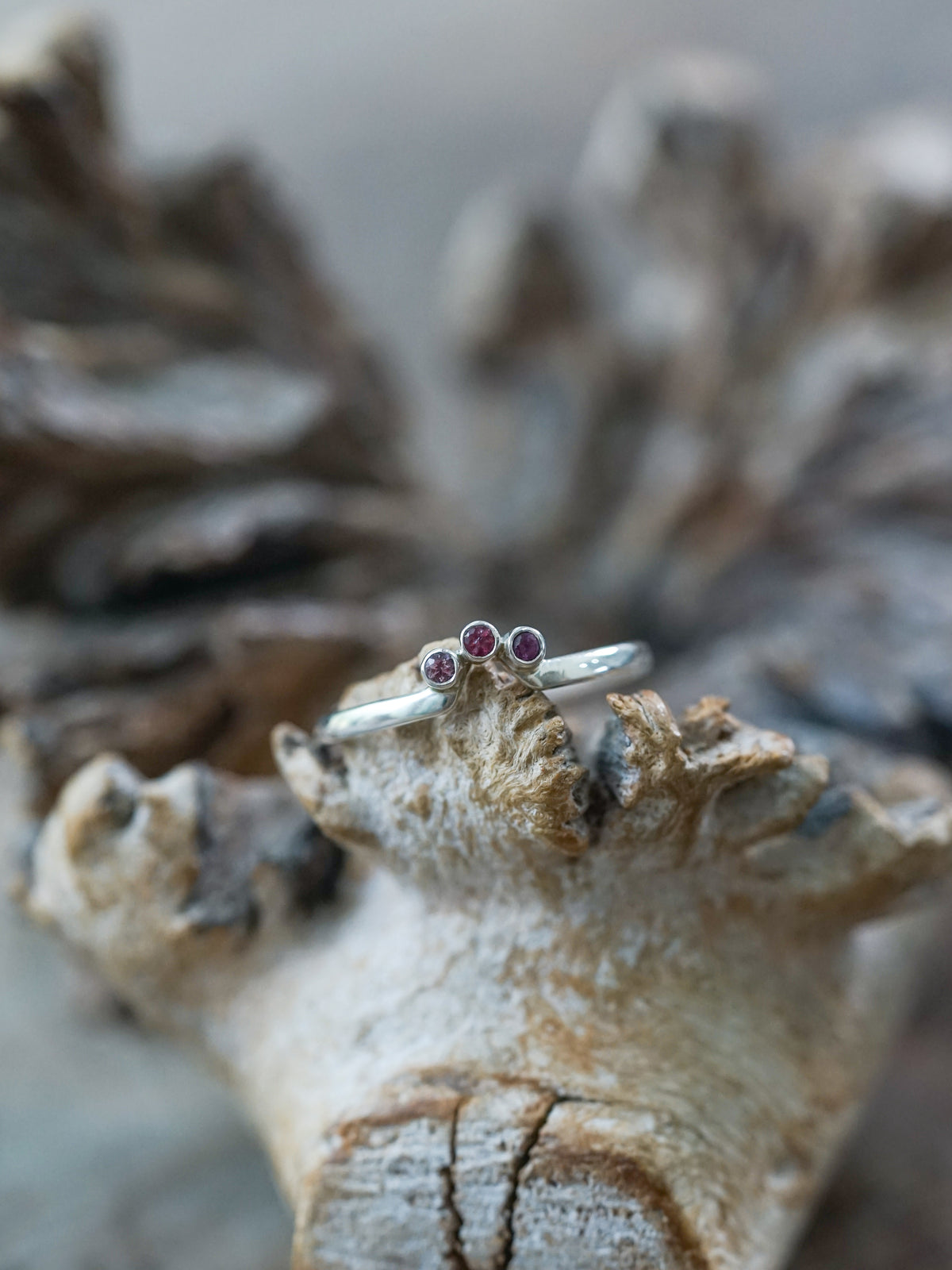 Tourmaline Crown Ring