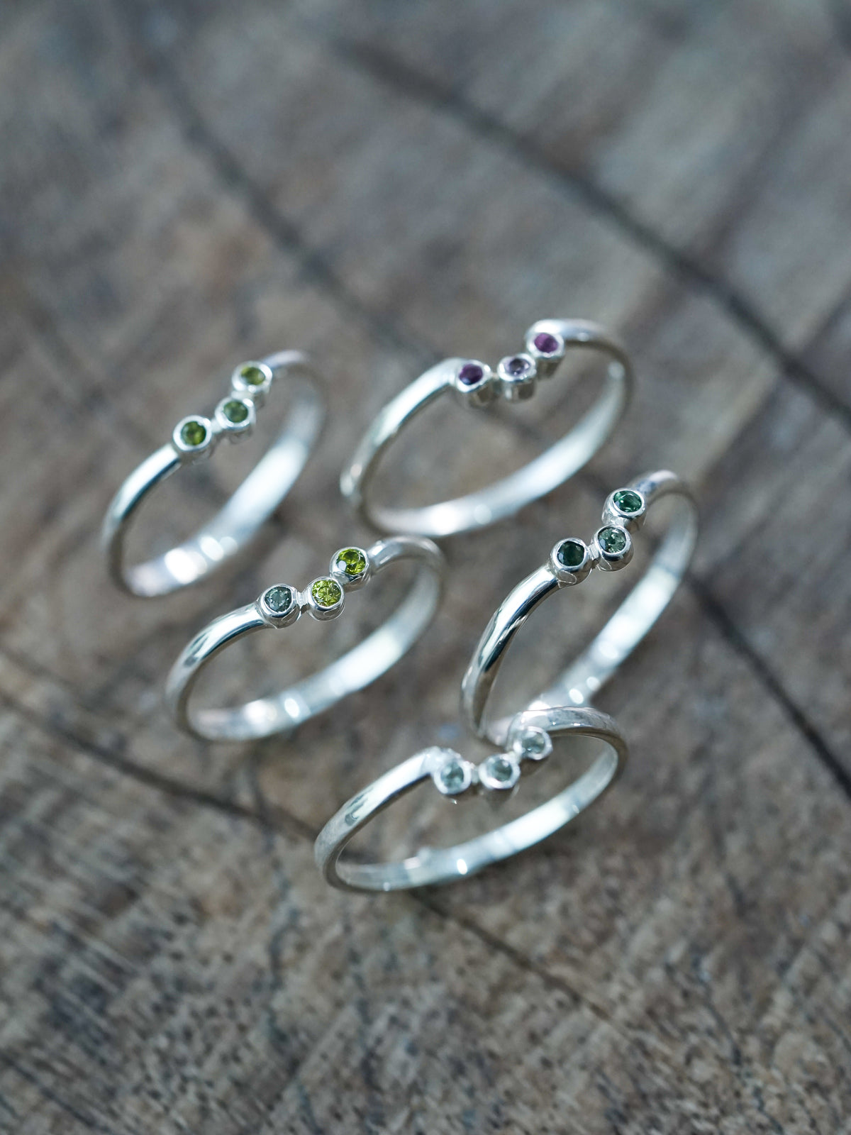 Tourmaline Crown Ring