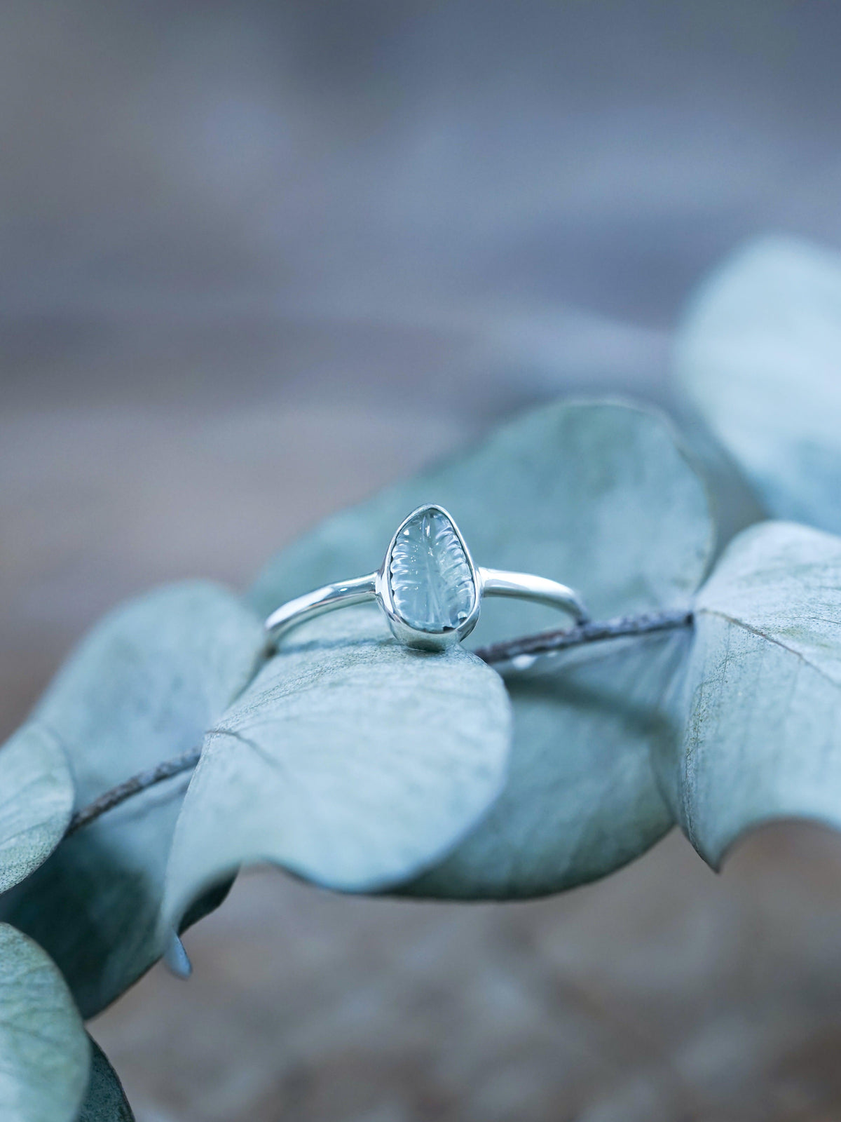 Tourmaline Leaf Ring - Gardens of the Sun | Ethical Jewelry