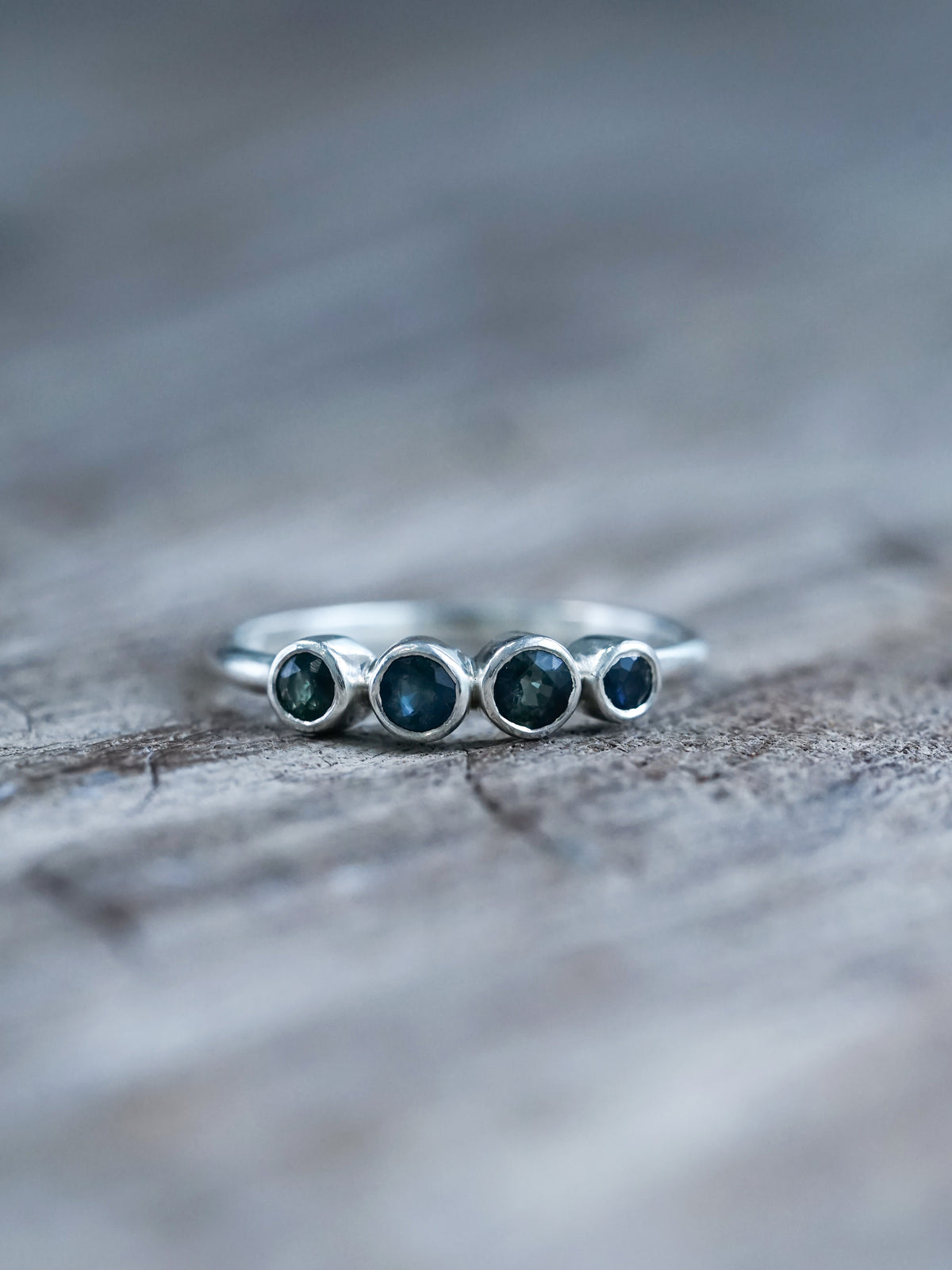 Blue Sapphire Ring - Gardens of the Sun | Ethical Jewelry