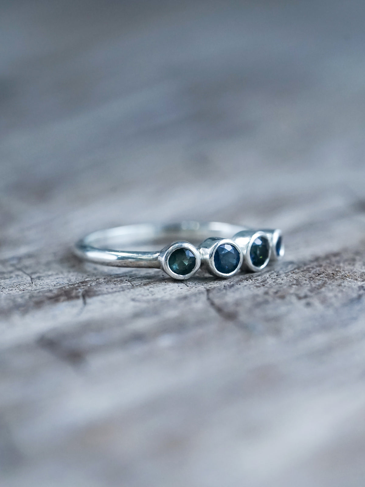 Blue Sapphire Ring - Gardens of the Sun | Ethical Jewelry