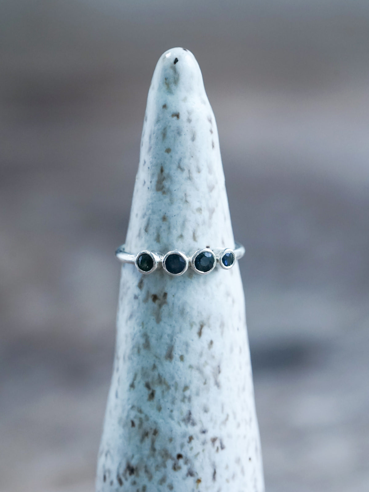 Blue Sapphire Ring - Gardens of the Sun | Ethical Jewelry