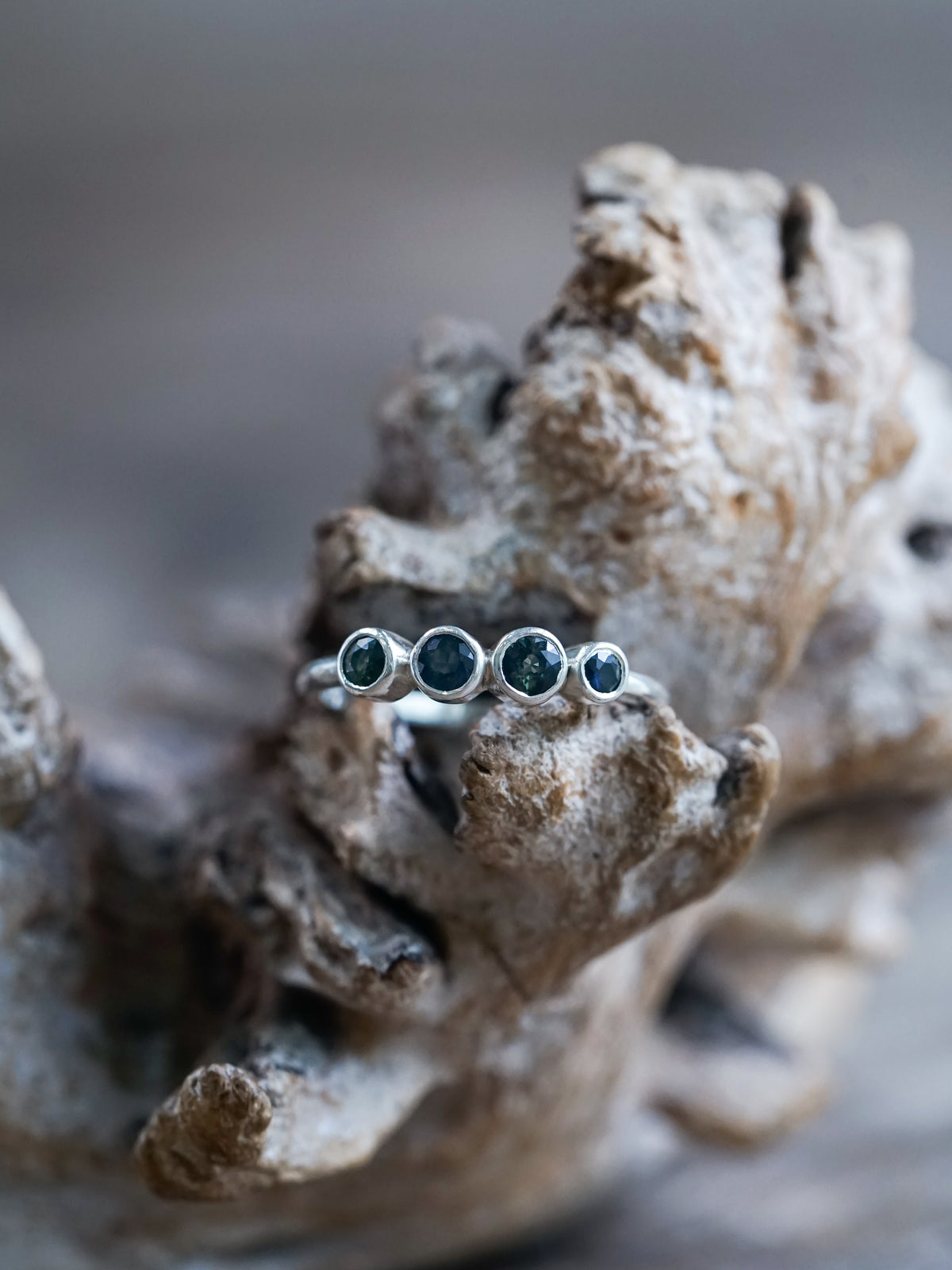 Blue Sapphire Ring - Gardens of the Sun | Ethical Jewelry