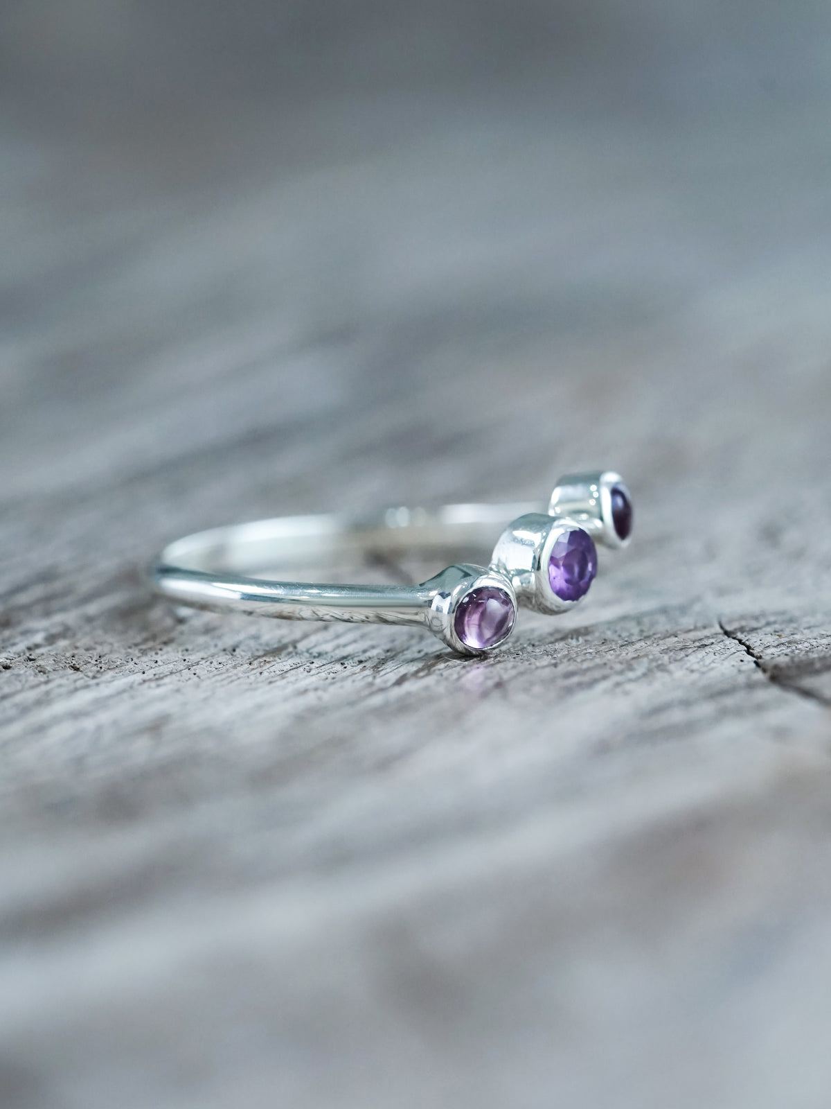 Pink Sapphire and Tourmaline Ring - Gardens of the Sun | Ethical Jewelry