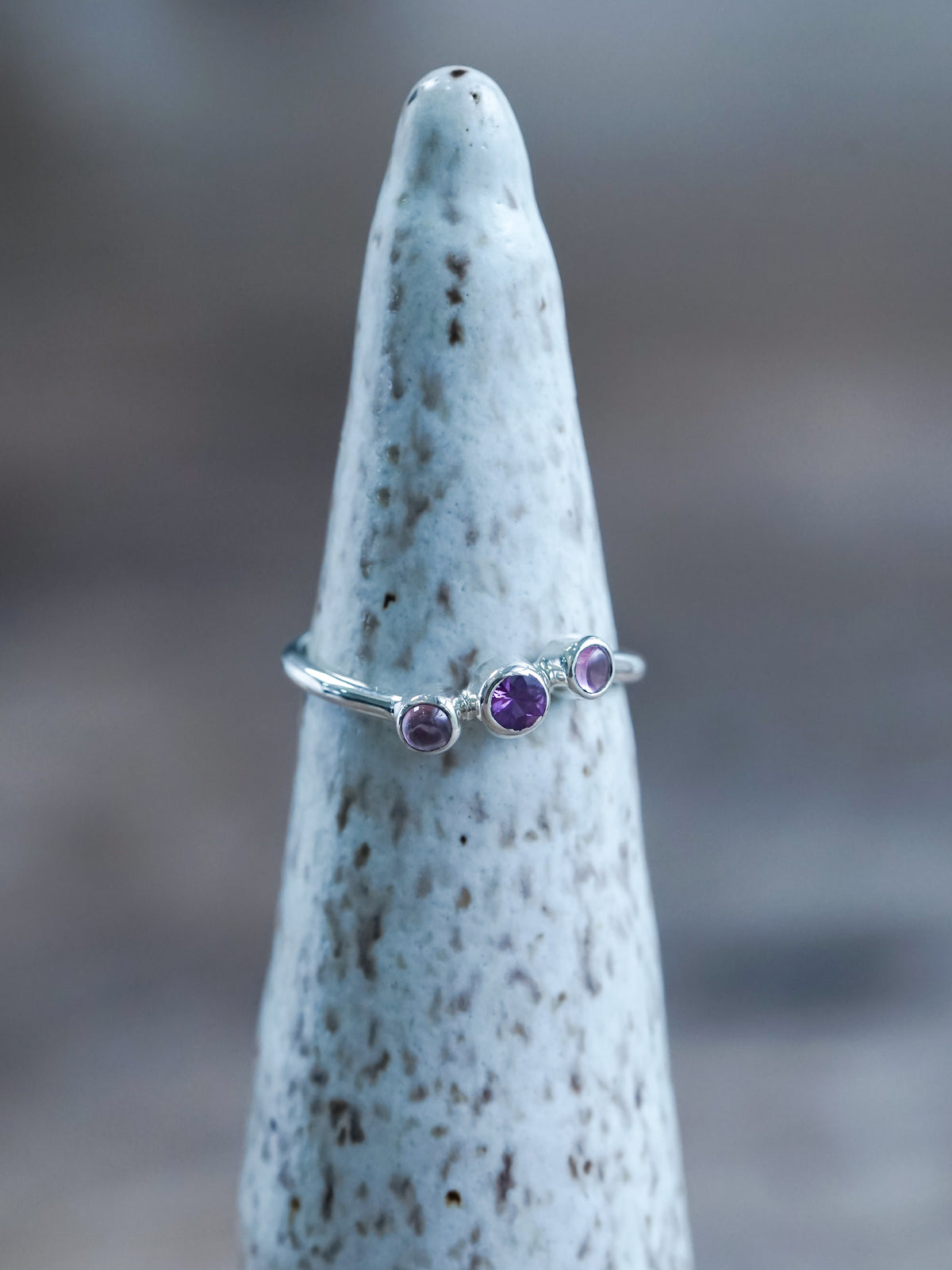 Pink Sapphire and Tourmaline Ring - Gardens of the Sun | Ethical Jewelry