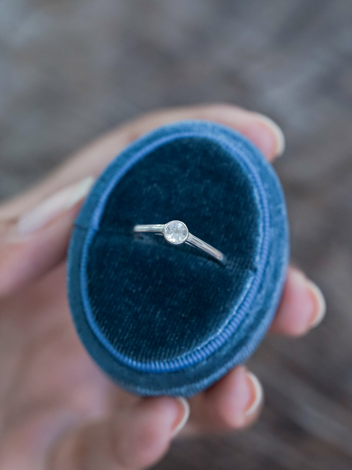 White Topaz Ring - Gardens of the Sun | Ethical Jewelry