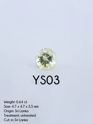 Custom Yellow Sapphire Ring in Gold